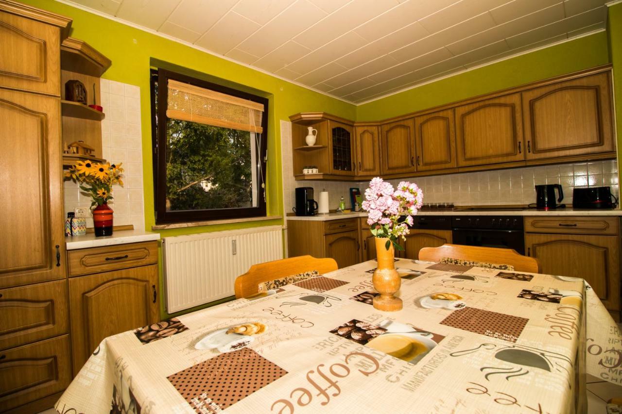 Am Balkon Des Erzgebirges Apartment Bernsbach Exterior foto